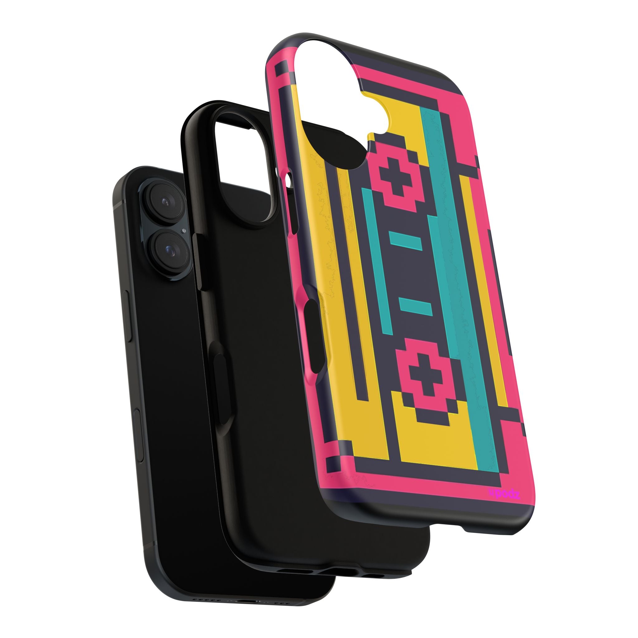 Retro tape Design, Tough Cases, Phone Cover