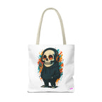 Skull Vibes Tote Bag - Quirky Fun Bag