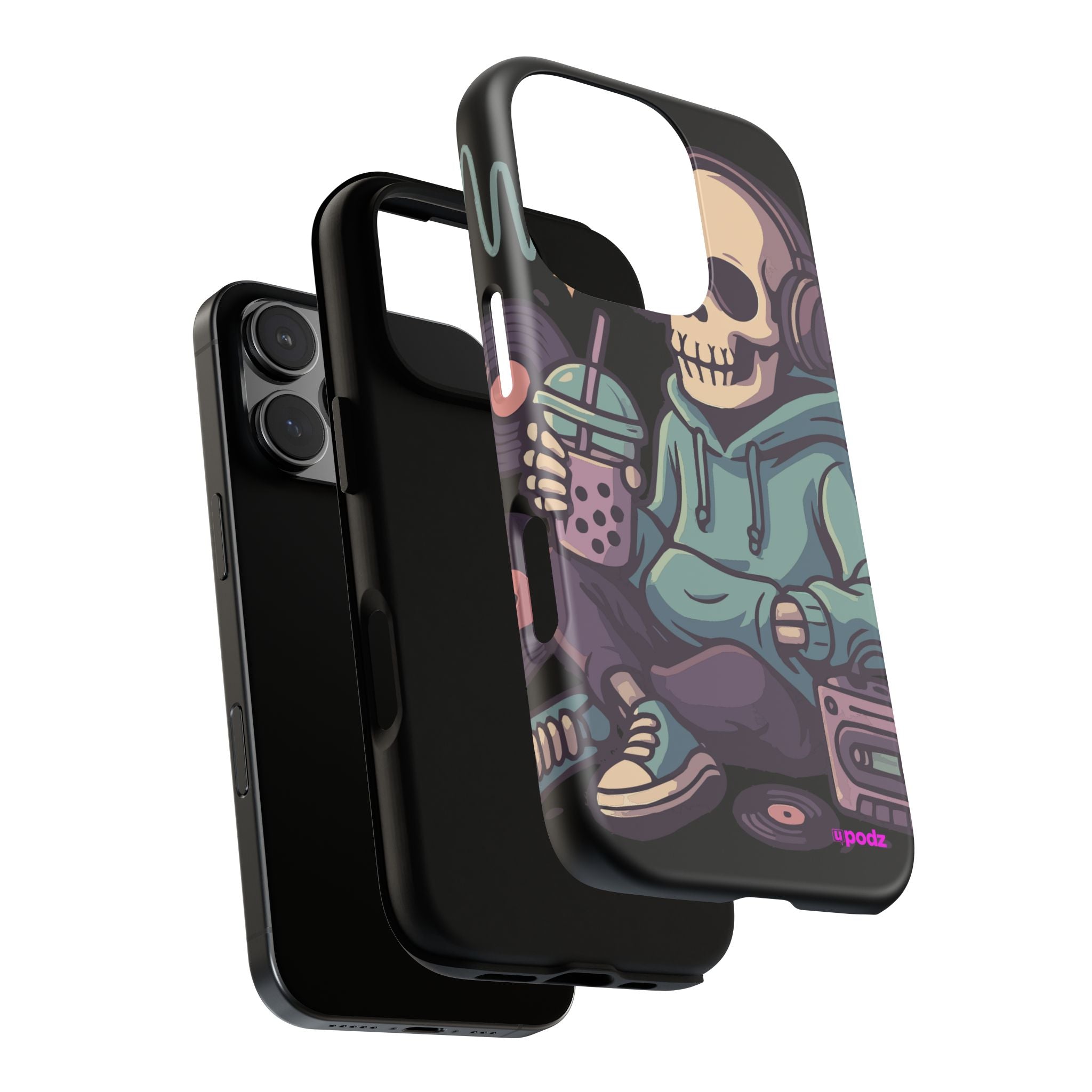 Skull Headphones Design, Tough Cases, Phone Cover