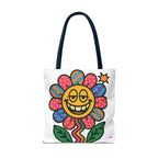 Flower Power Tote Bag - Quirky Fun Bag
