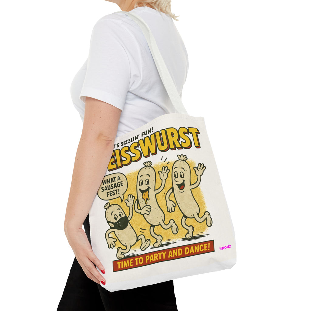 Weiner Fest Tote Bag - Quirky Fun Bag