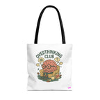 Overthinking Brain Quirky Design, Fun Bag