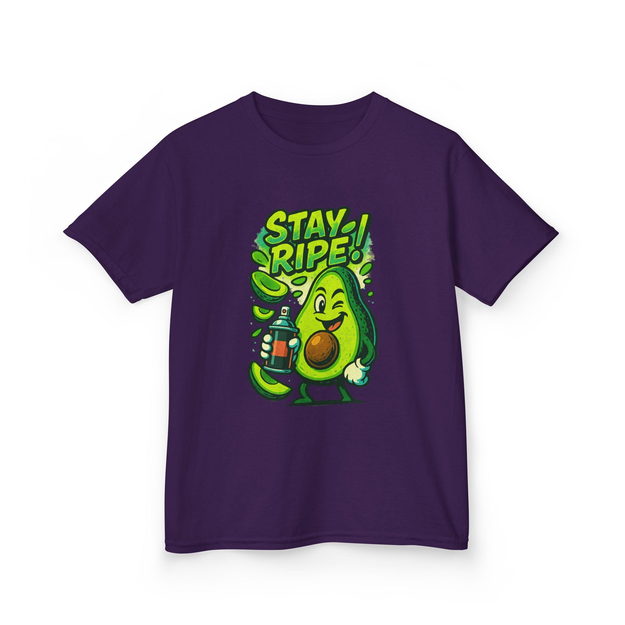 Stay Ripe Kids Tee, Fun Graphic Tee, Kids Cotton T-Shirt