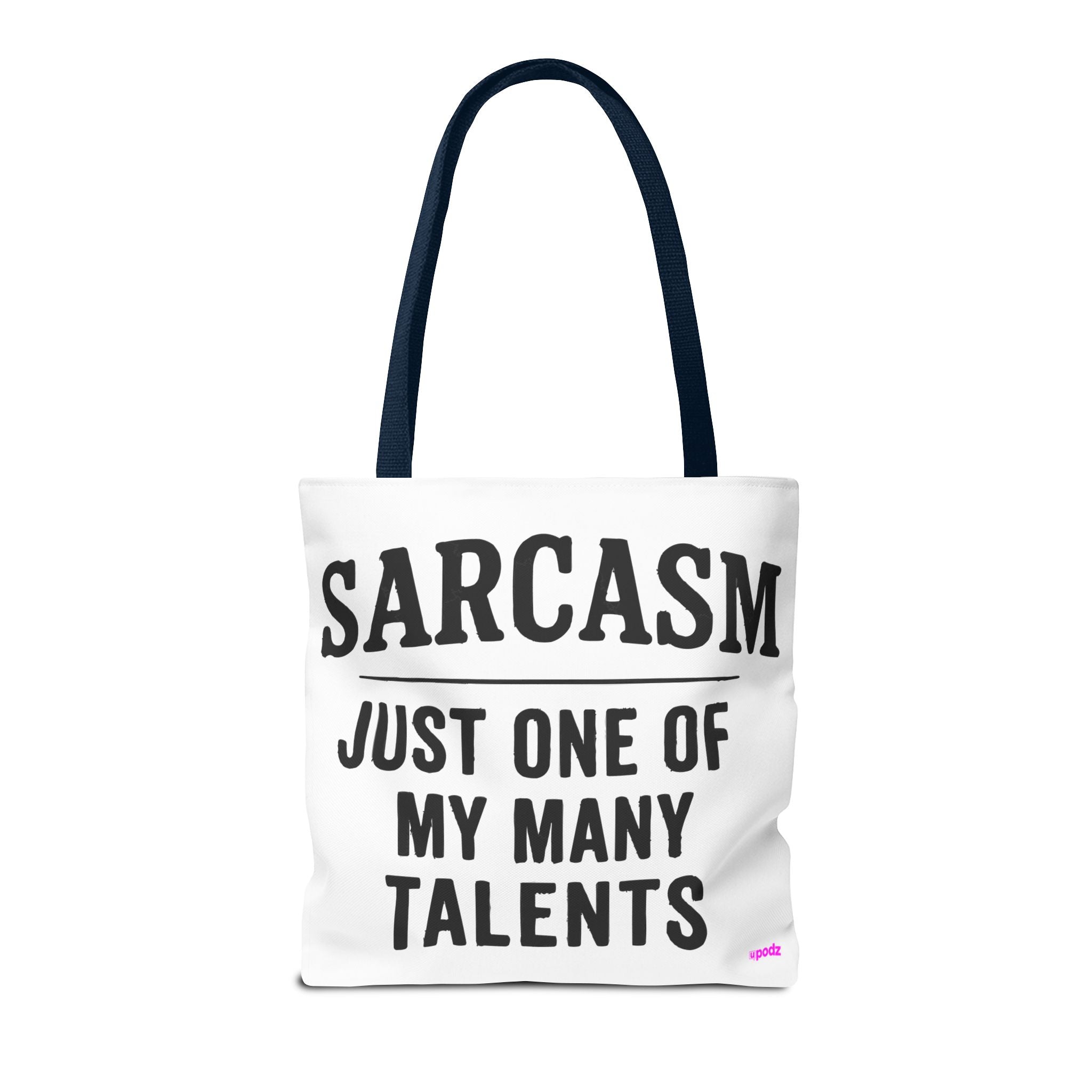 Sarcasm Tote Bag - Quirky Design, Fun Bag