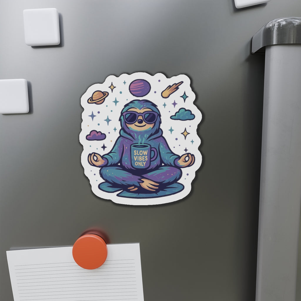 Slow Vibes Die-Cut Magnets - Fun Home Decor, Gift for Food Lovers