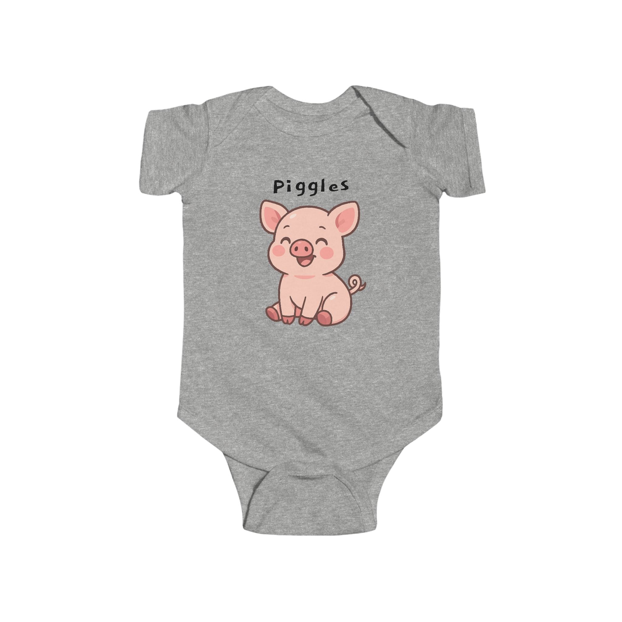 Cute Piglet Baby Bodysuit, Funny Infant Outfit,Cute Baby Clothes