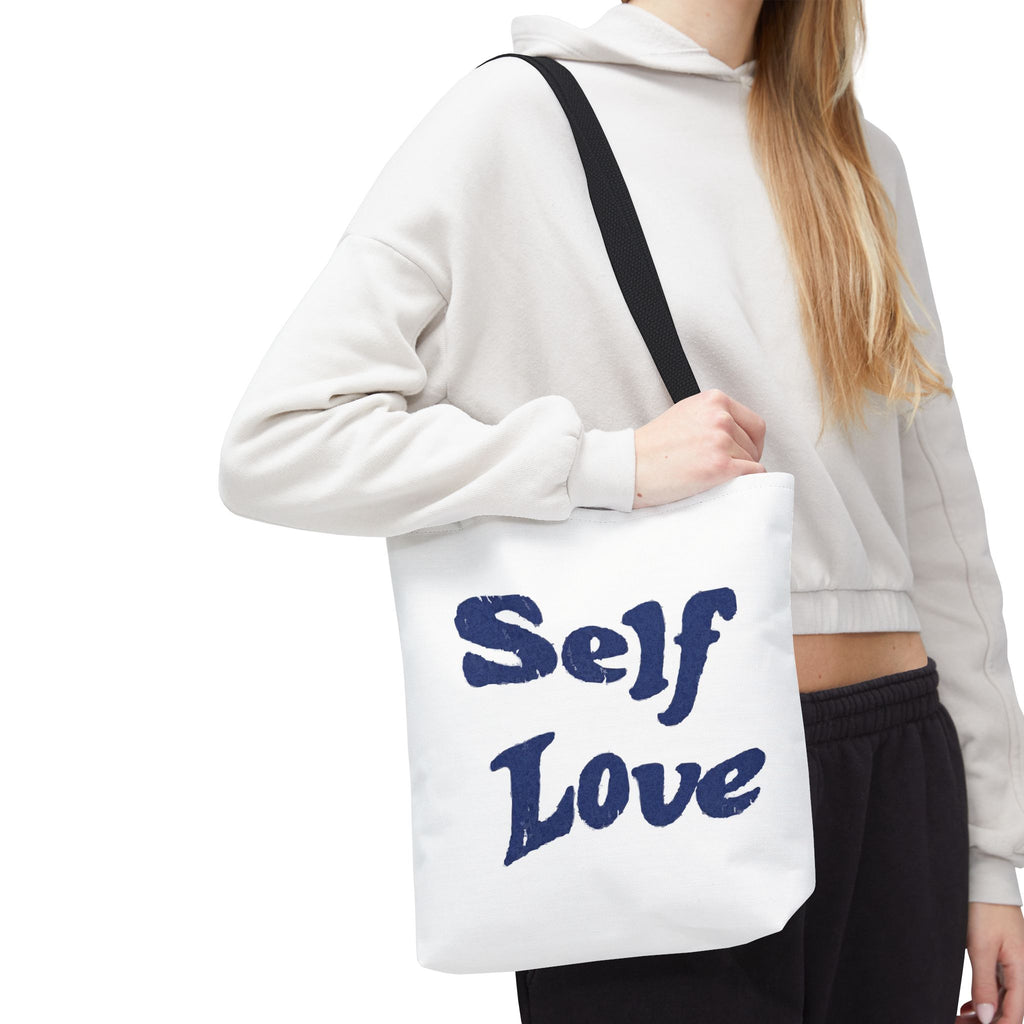 Self Love Tote Bag - Motivational Carryall