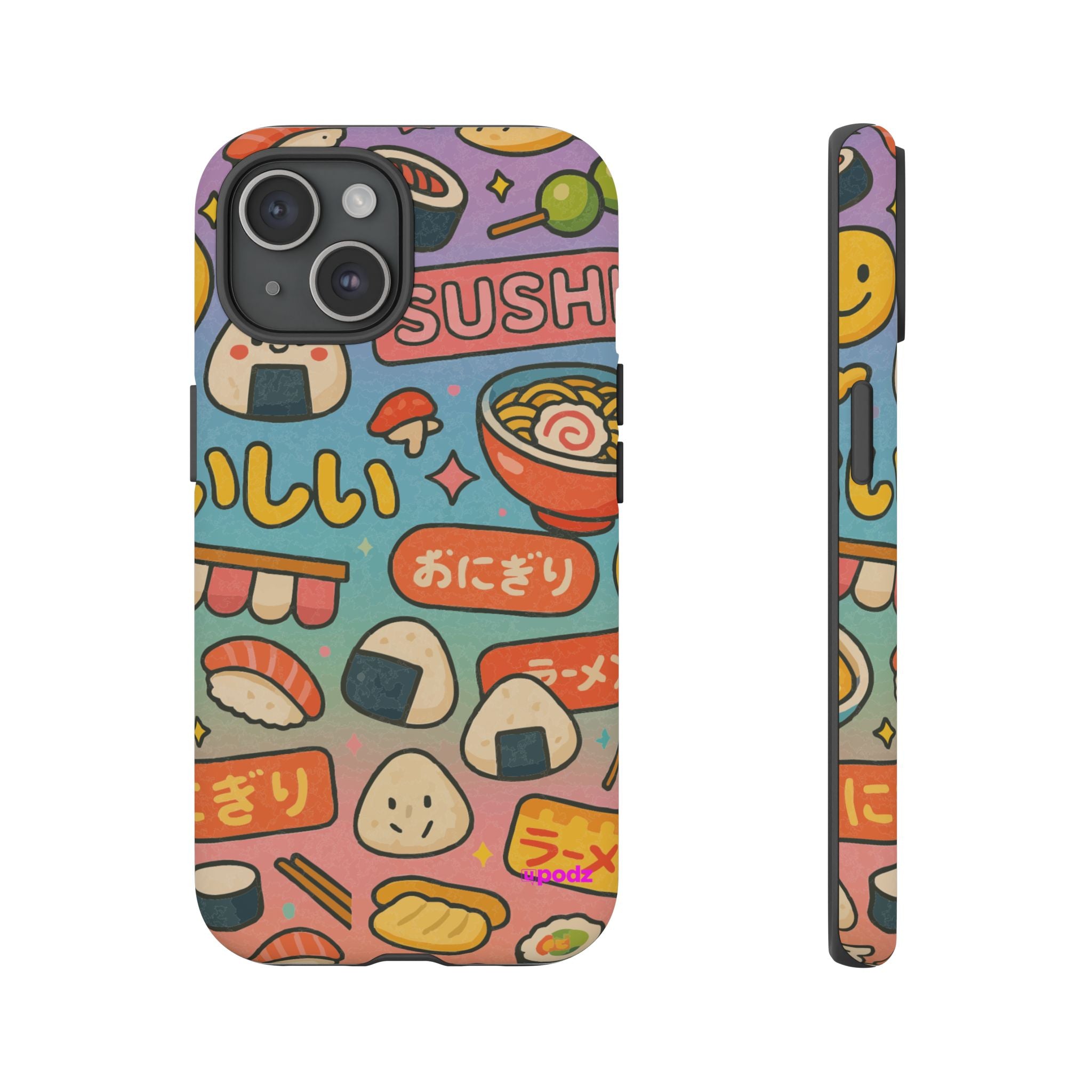 I love Sushi, White Cover Design, Tough Cases, Phone Cover