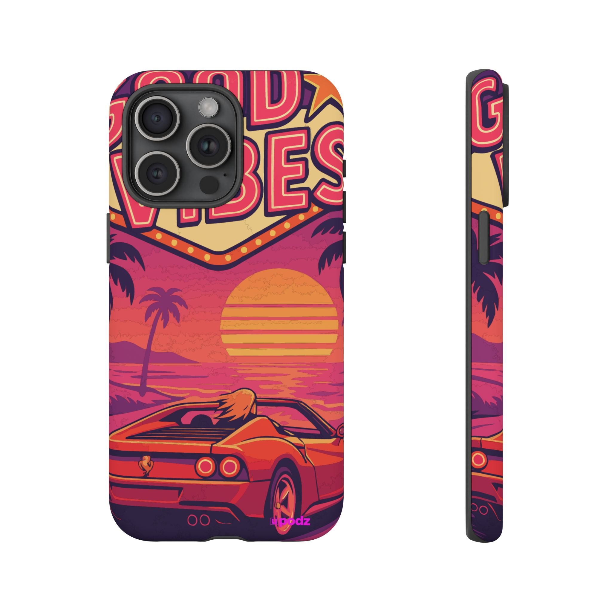 Good Vibes Design, Tough Cases, Phone Cover