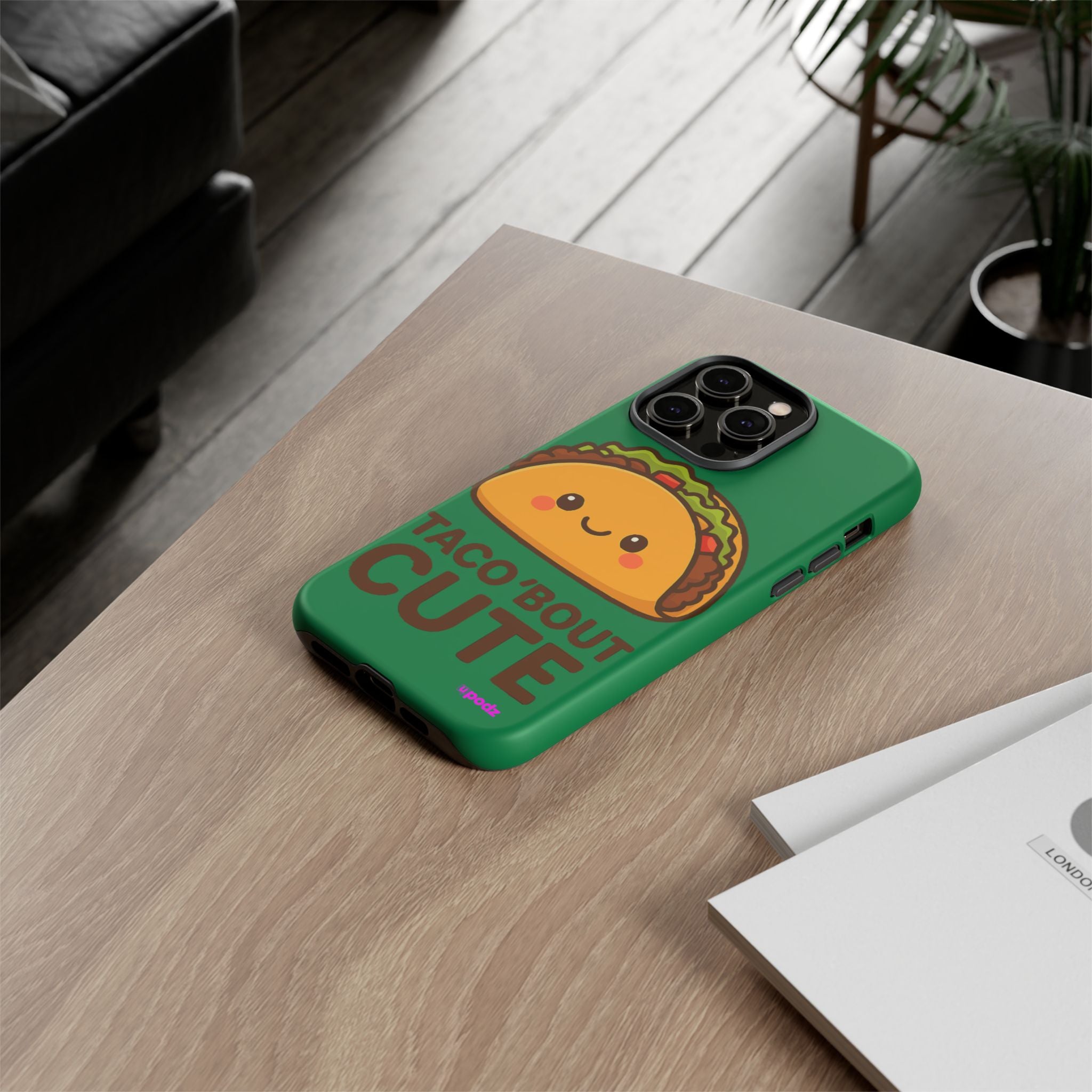 Cute Taco Design, Tough Cases, Phone Cover