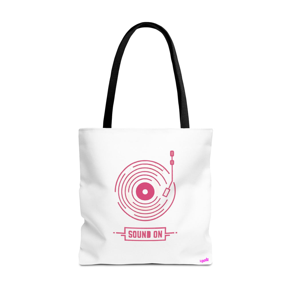 Sound On Tote Bag Design, Fun Bag