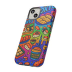 Bento Box, White Cover Design, Tough Cases, Phone Cover
