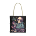 Skully Headphones Tote Bag - Quirky Fun Bag