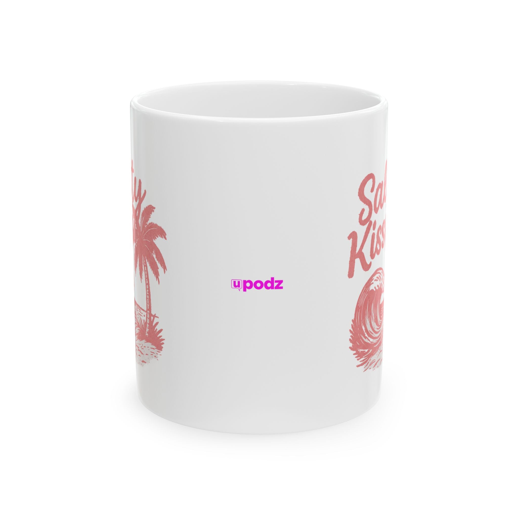Salty Kisses Ceramic Mug |  Personalized Mug