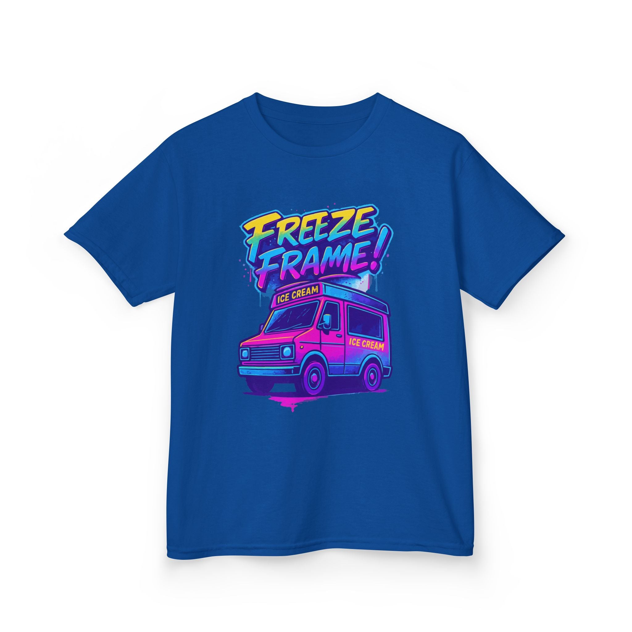 Freeze! Kids Tee, Fun Graphic Tee, Kids Cotton T-Shirt