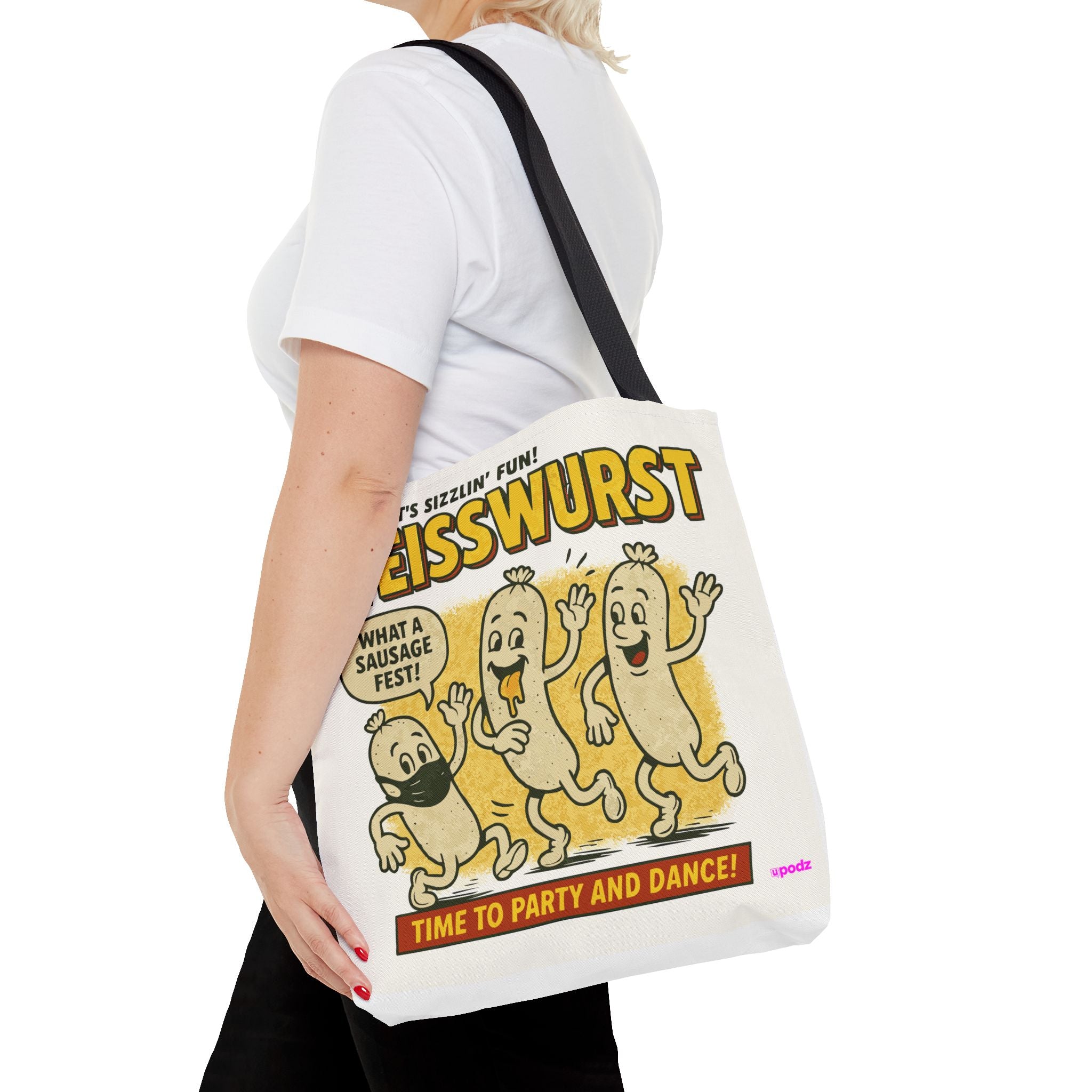 Weiner Fest Tote Bag - Quirky Fun Bag