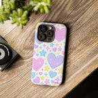 Colourful Doodle Design, Tough Cases, Phone Cover