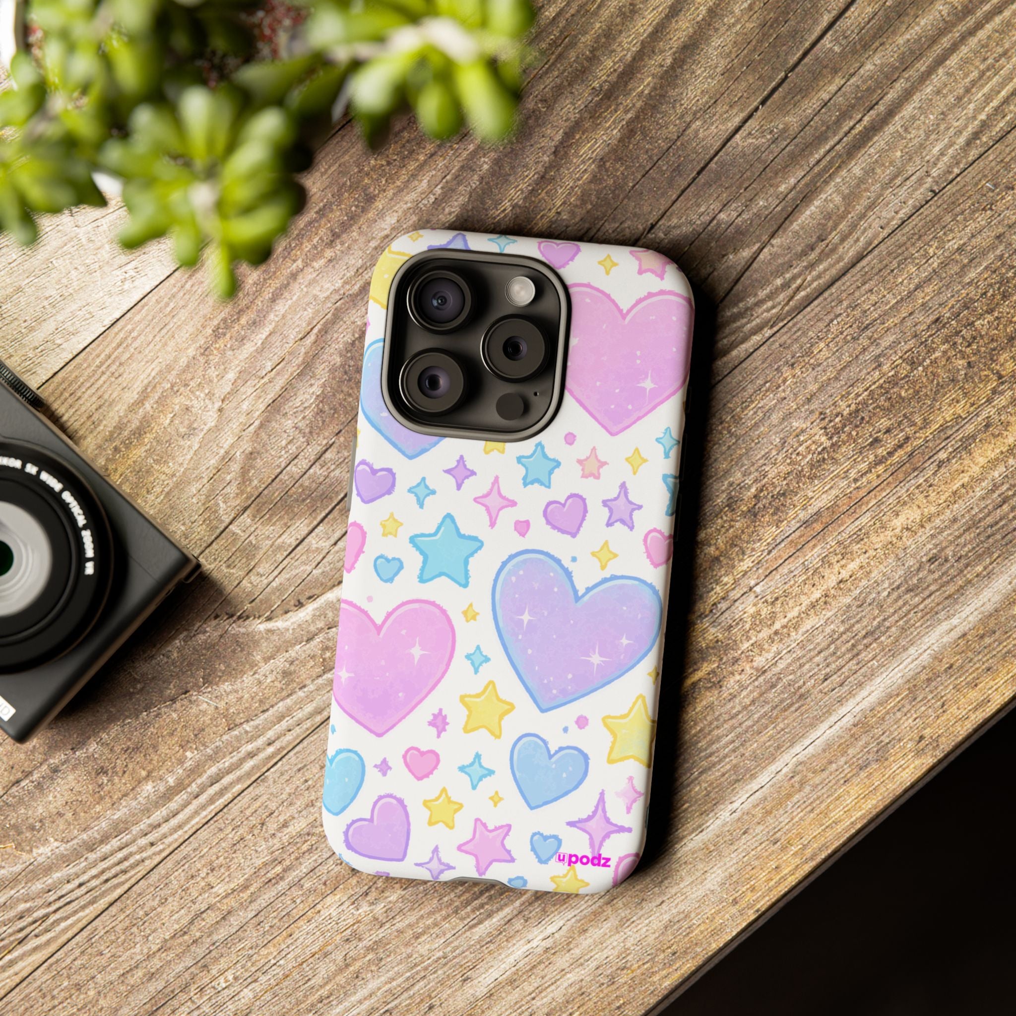 Colourful Doodle Design, Tough Cases, Phone Cover