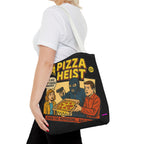 Pizza Heist Tote Bag - Quirky AOP Design, Fun Bag