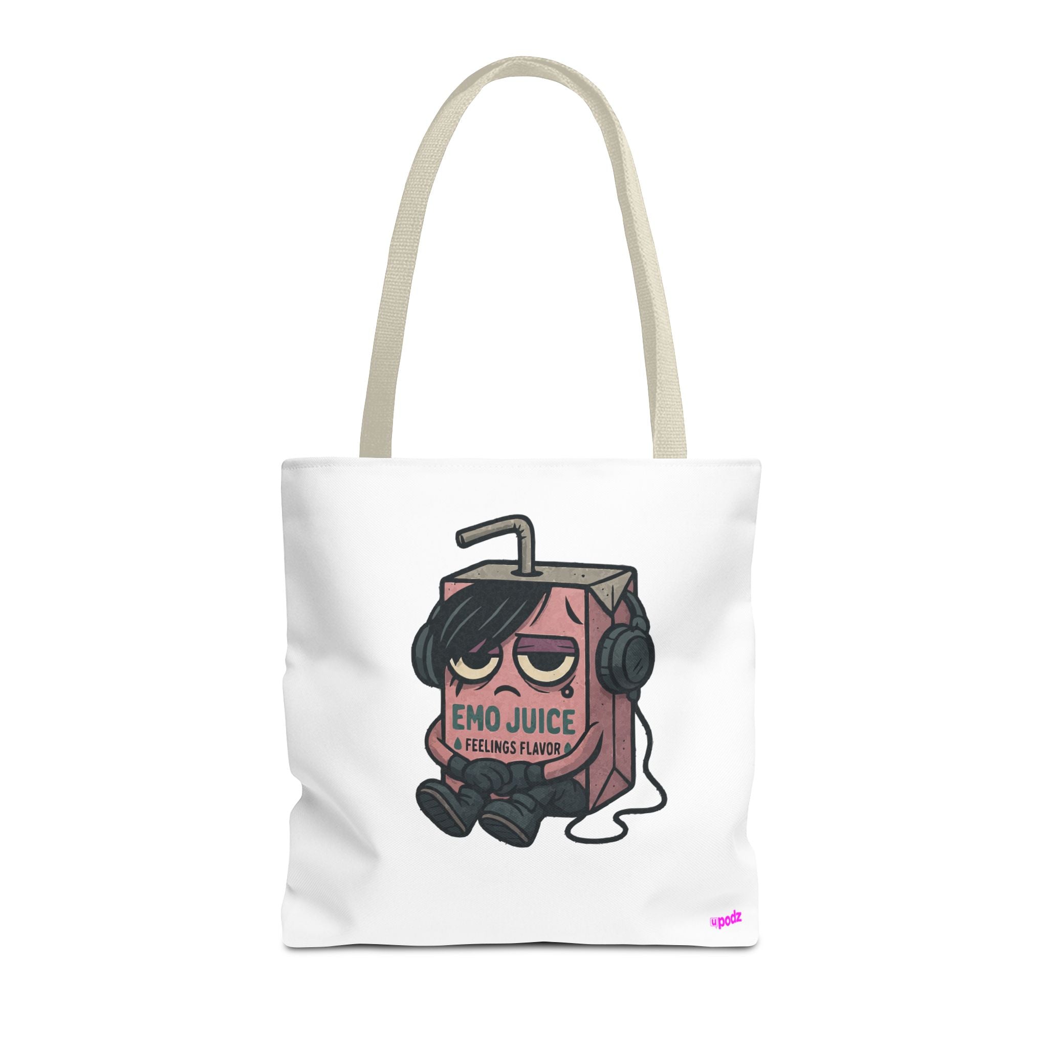 Sad Emo Tote Bag - Quirky Fun Bag