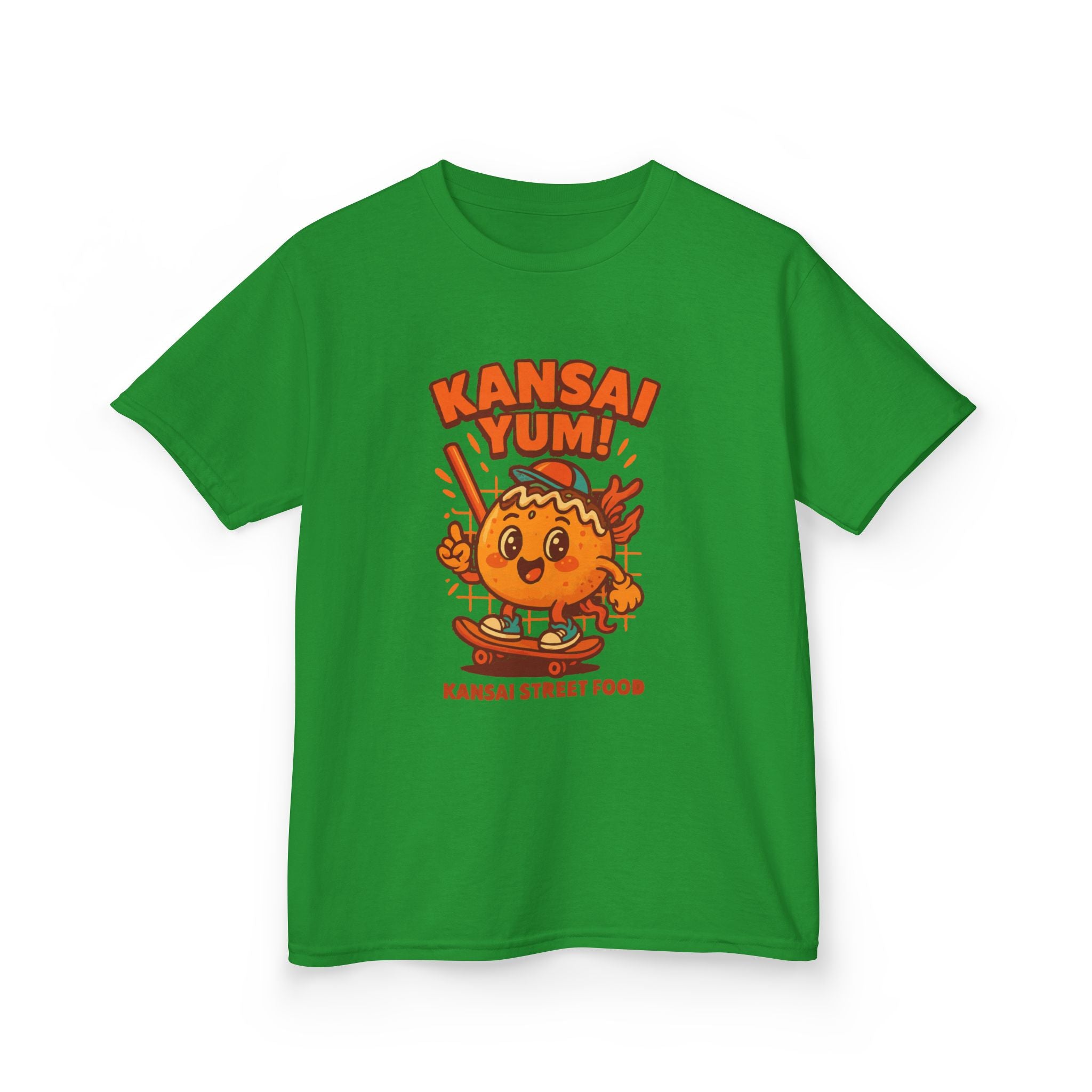 Kansai Yum Tee, Fun Graphic Tee, Kids Cotton T-Shirt