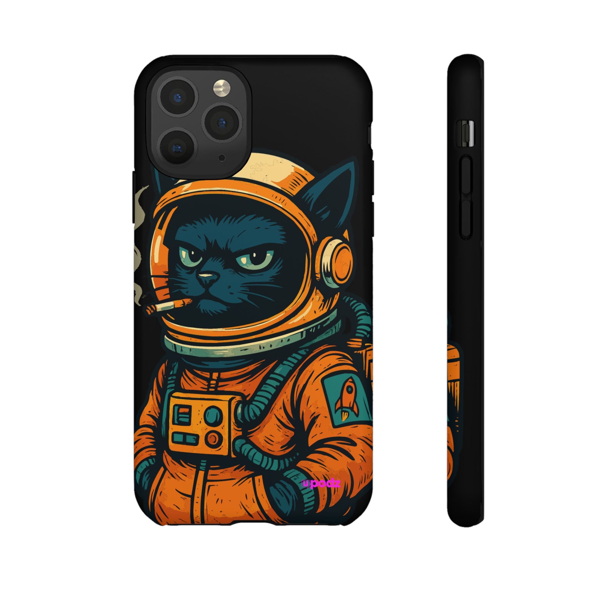 Smoking Cat Design, Tough Cases, Phone Cover
