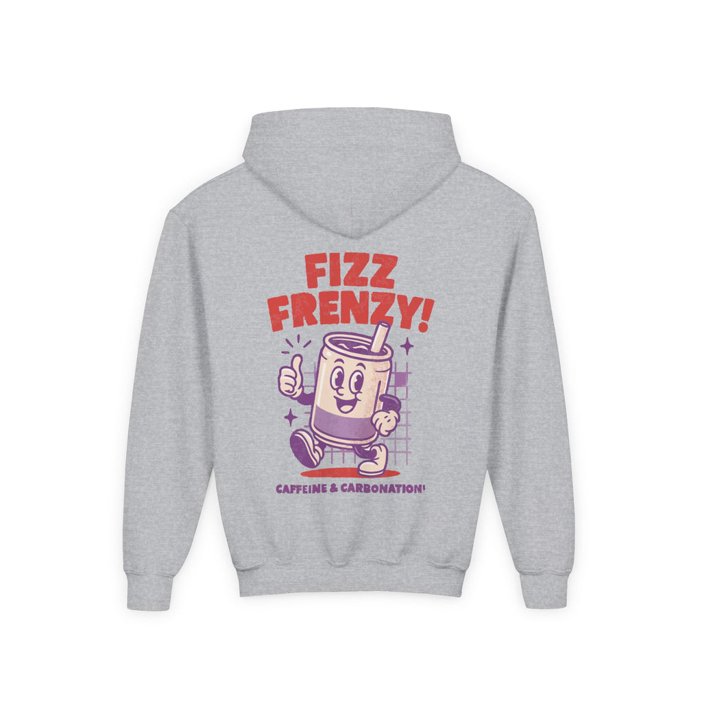 Soda Fizz Frenzy Youth Hooded Sweatshirt, Casual Wear