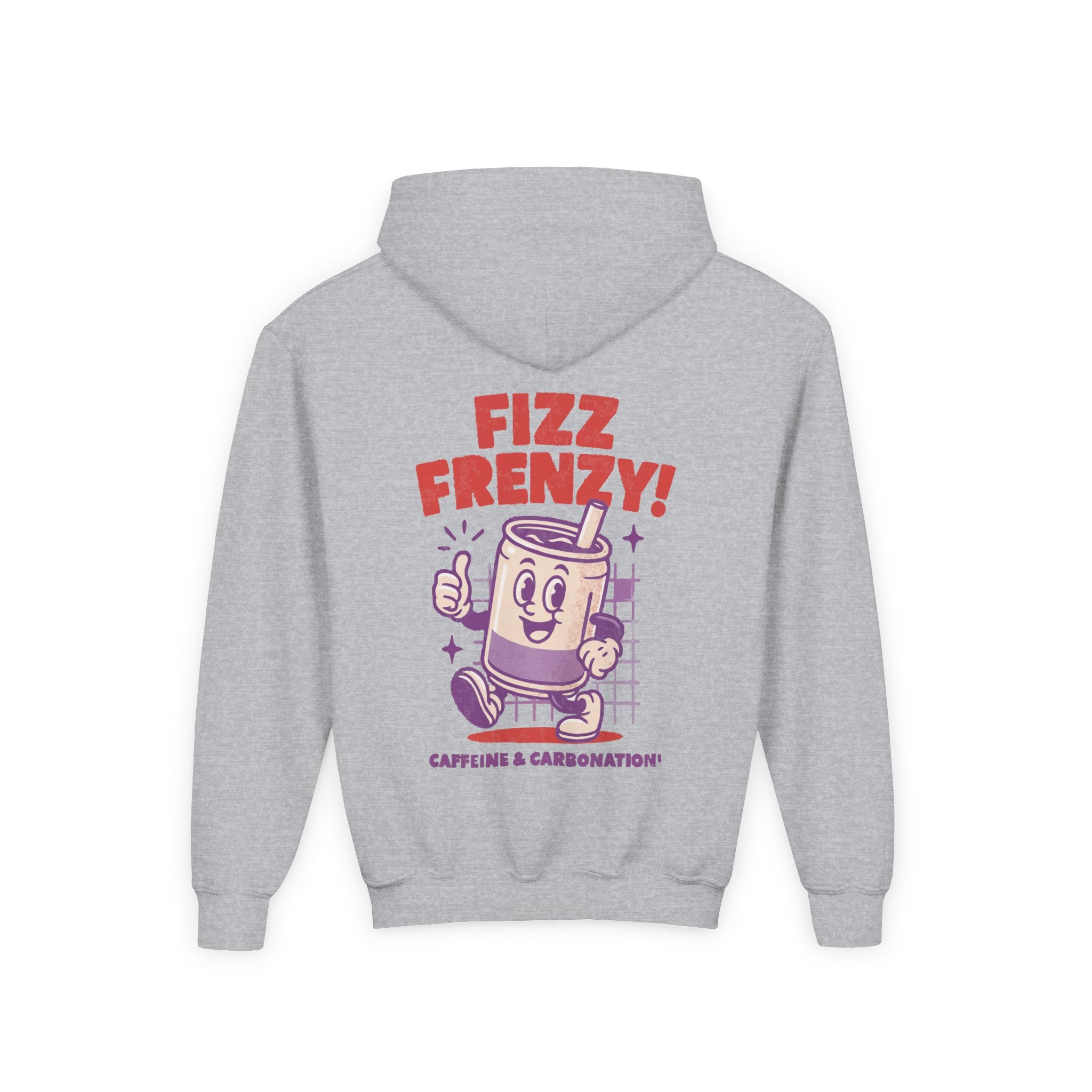 Soda Fizz Frenzy Youth Hooded Sweatshirt, Casual Wear