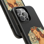 Route 66 Design, Tough Cases, Phone Cover, Unique Gift