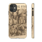 The Big 5 Design, Tough Cases, Phone Cover, Unique Gift