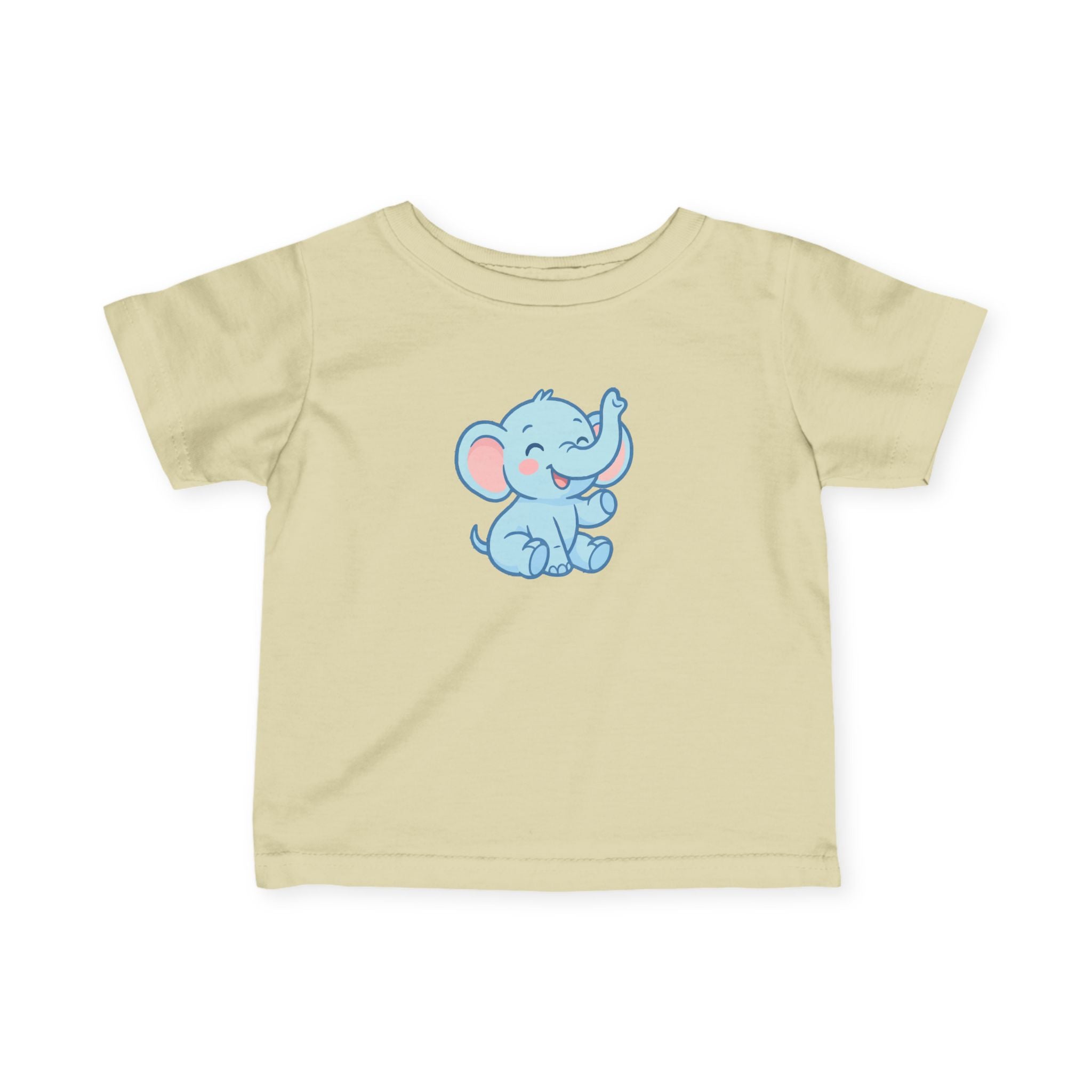 Cute Elephant Infant Tee, Baby Shirt, Toddler Tee, Farm Animal T-Shirt
