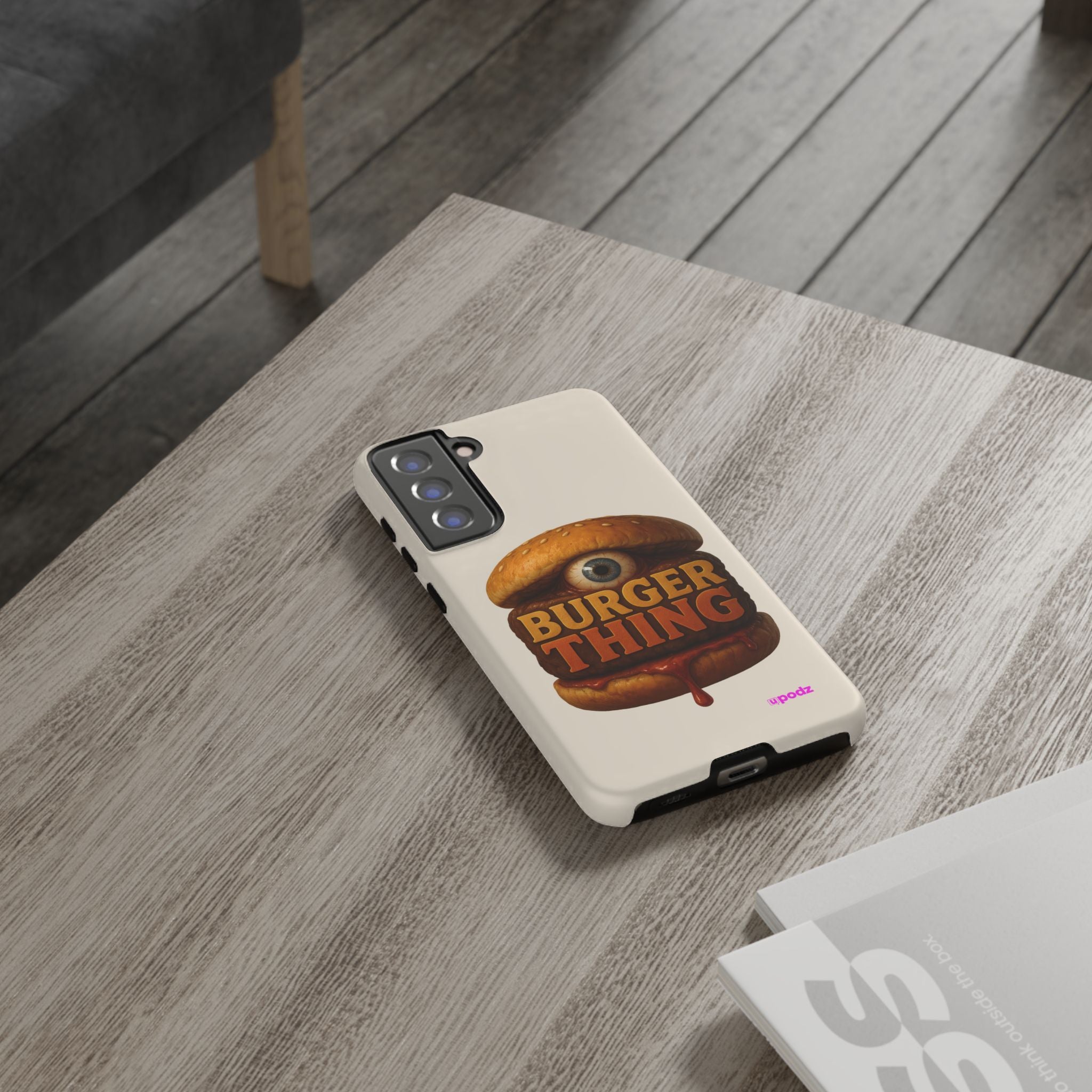 Burger Thing Design, Tough Cases, Phone Cover