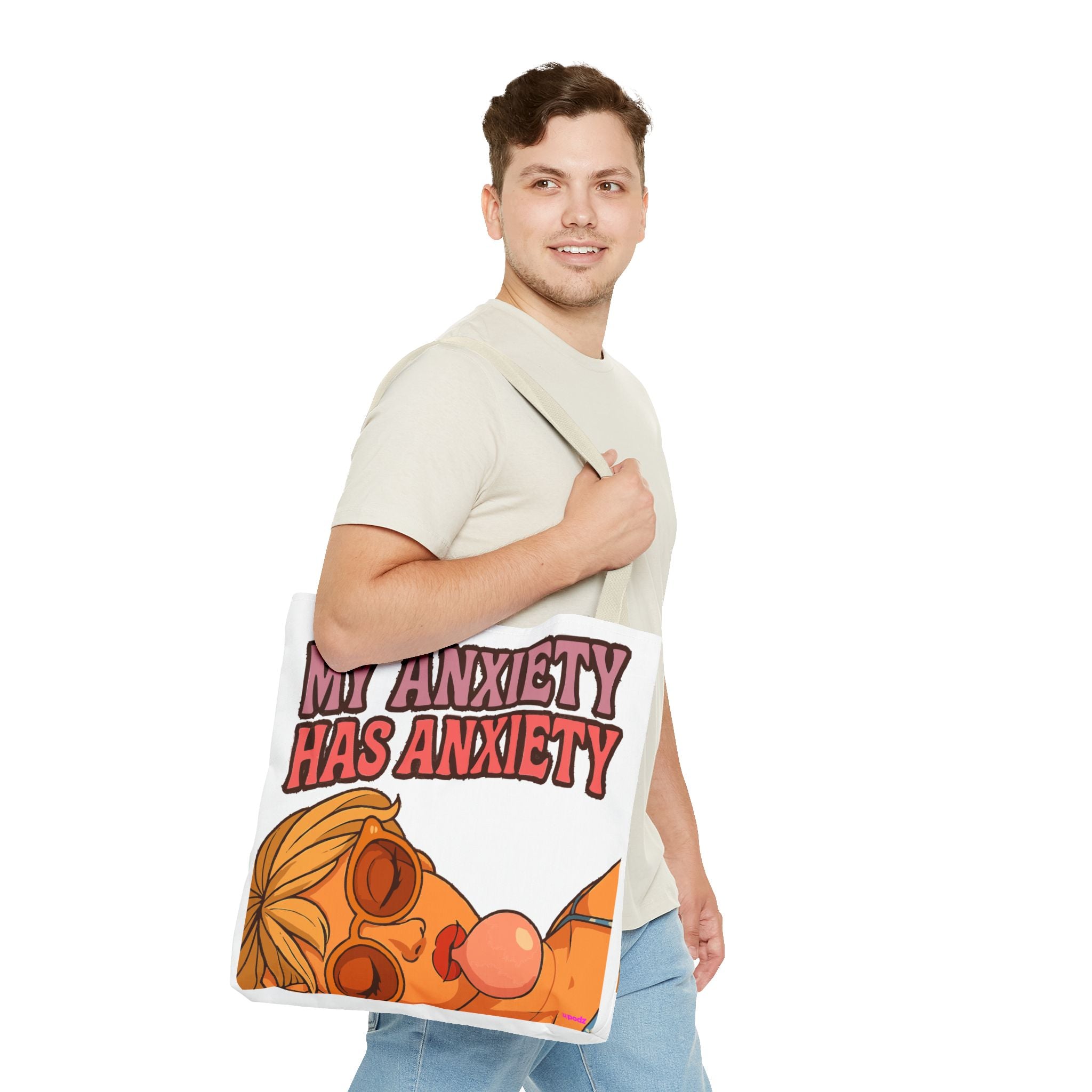 Anxiety Tote Bag - Quirky Fun Bag