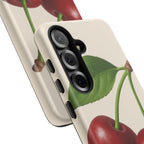 Red Cherry Design, Tough Cases, Phone Cover
