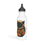 Smokin Cat - Water Bottle, Reusable Sports Hydration Flask
