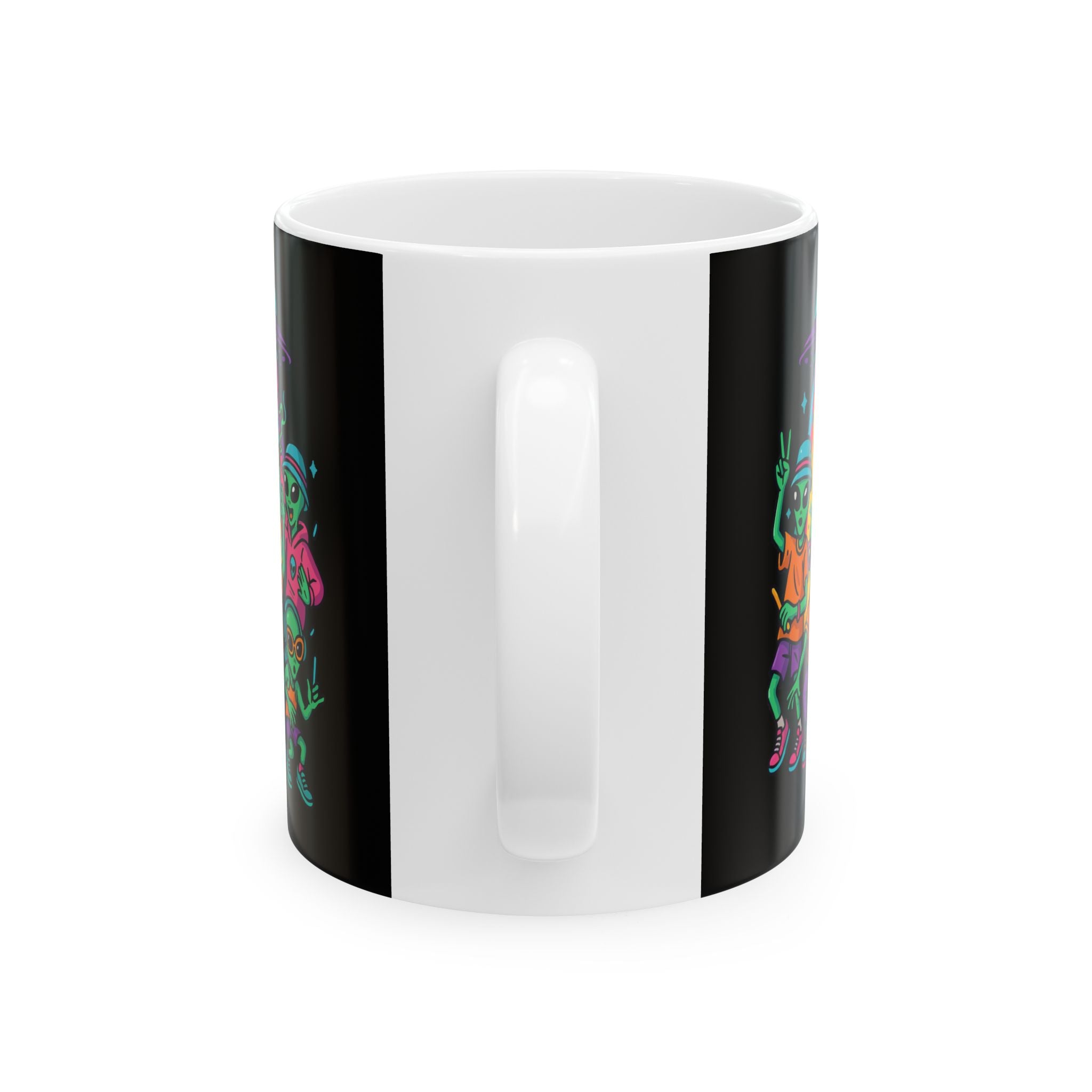 Alien Party Ceramic Mug |  Personalized Mug