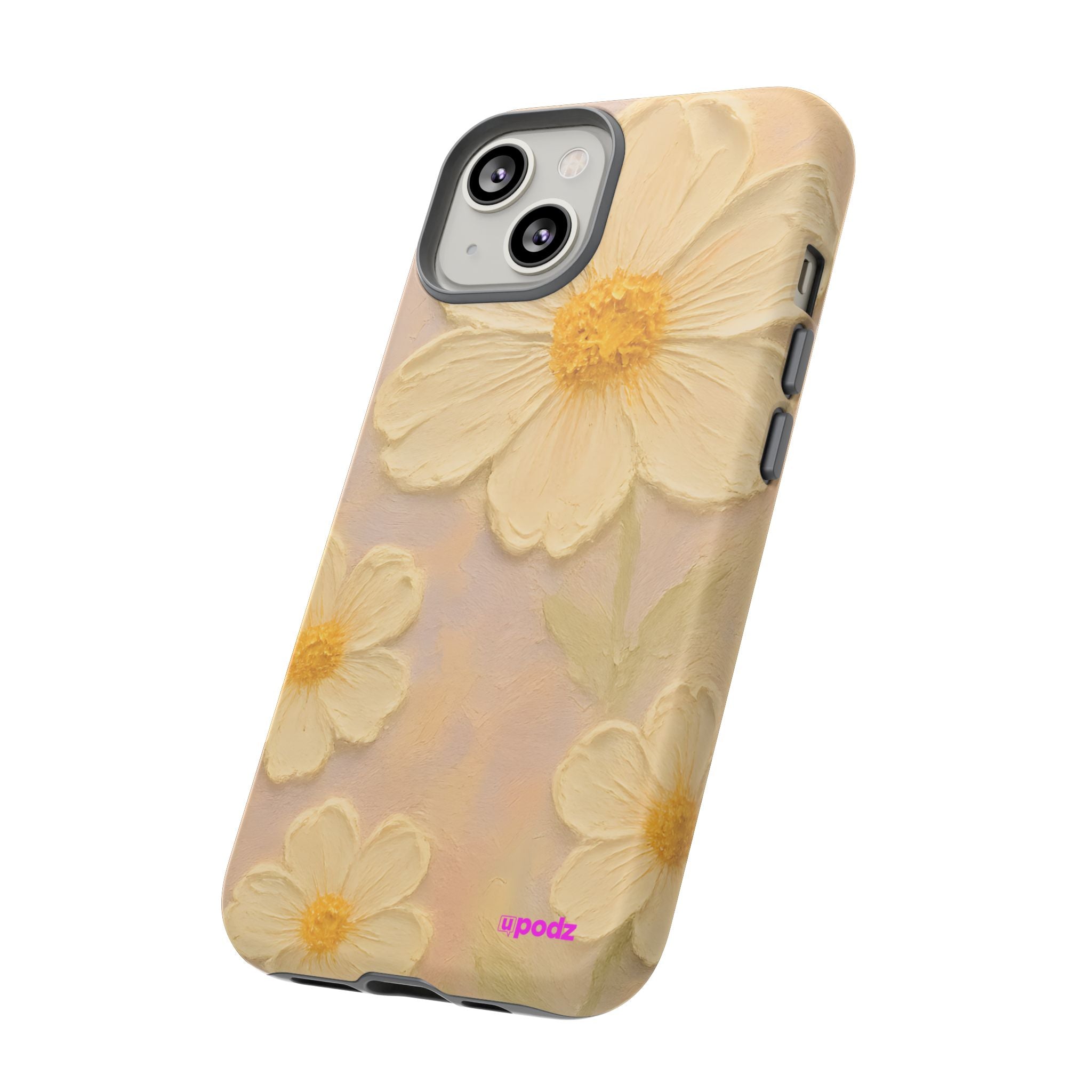 Phone Cases - Colorful Retro Oil Painting Flower