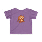 Monkey fun Infant Tee, Baby Shirt, Toddler Tee, Farm Animal T-Shirt