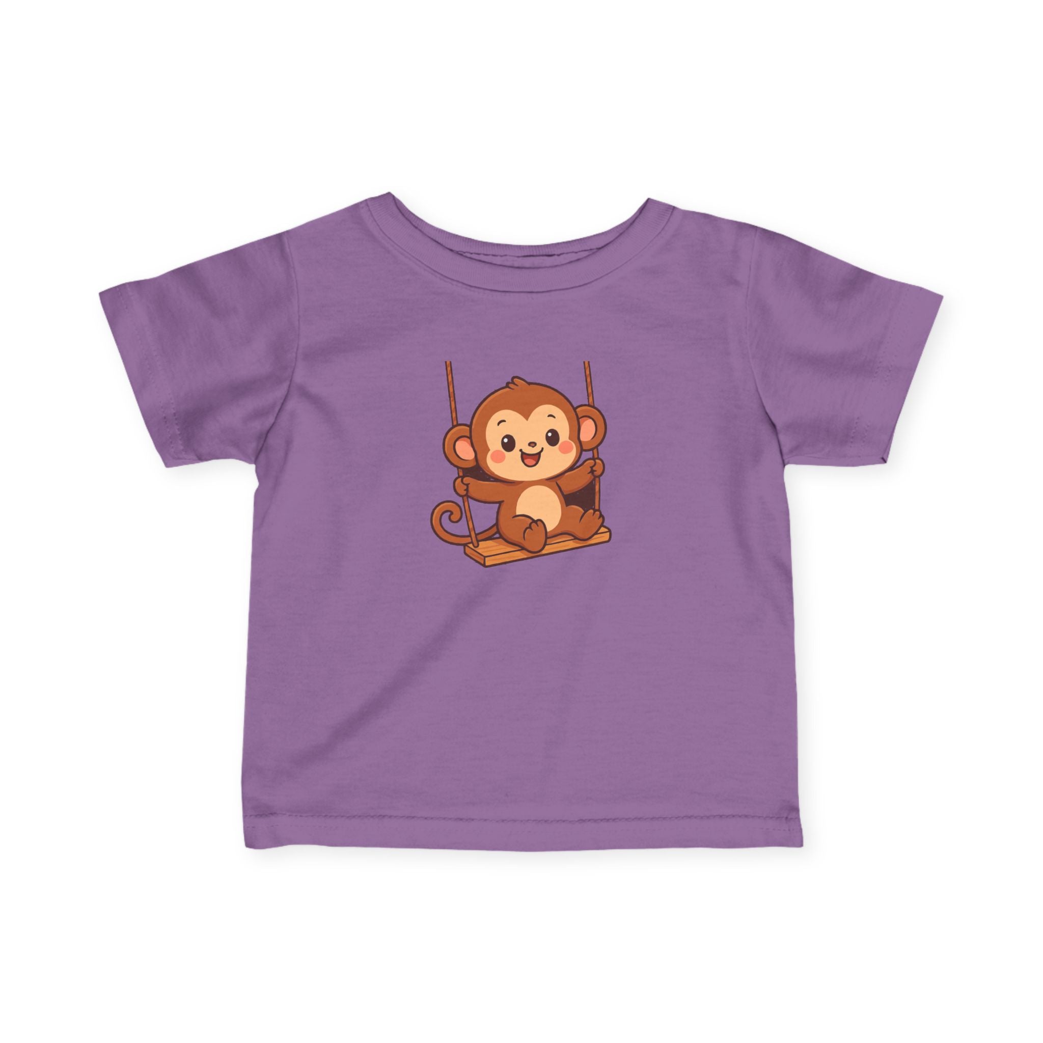 Monkey fun Infant Tee, Baby Shirt, Toddler Tee, Farm Animal T-Shirt