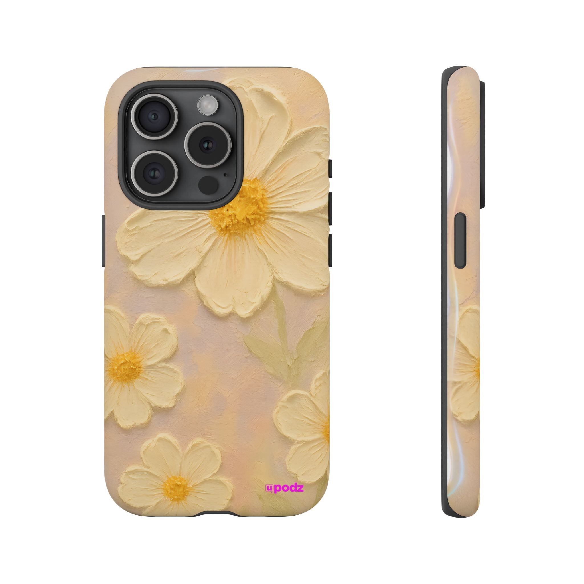 Phone Cases - Colorful Retro Oil Painting Flower