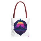 Sunset Mountain Tote - Quirky Design, Fun Bag