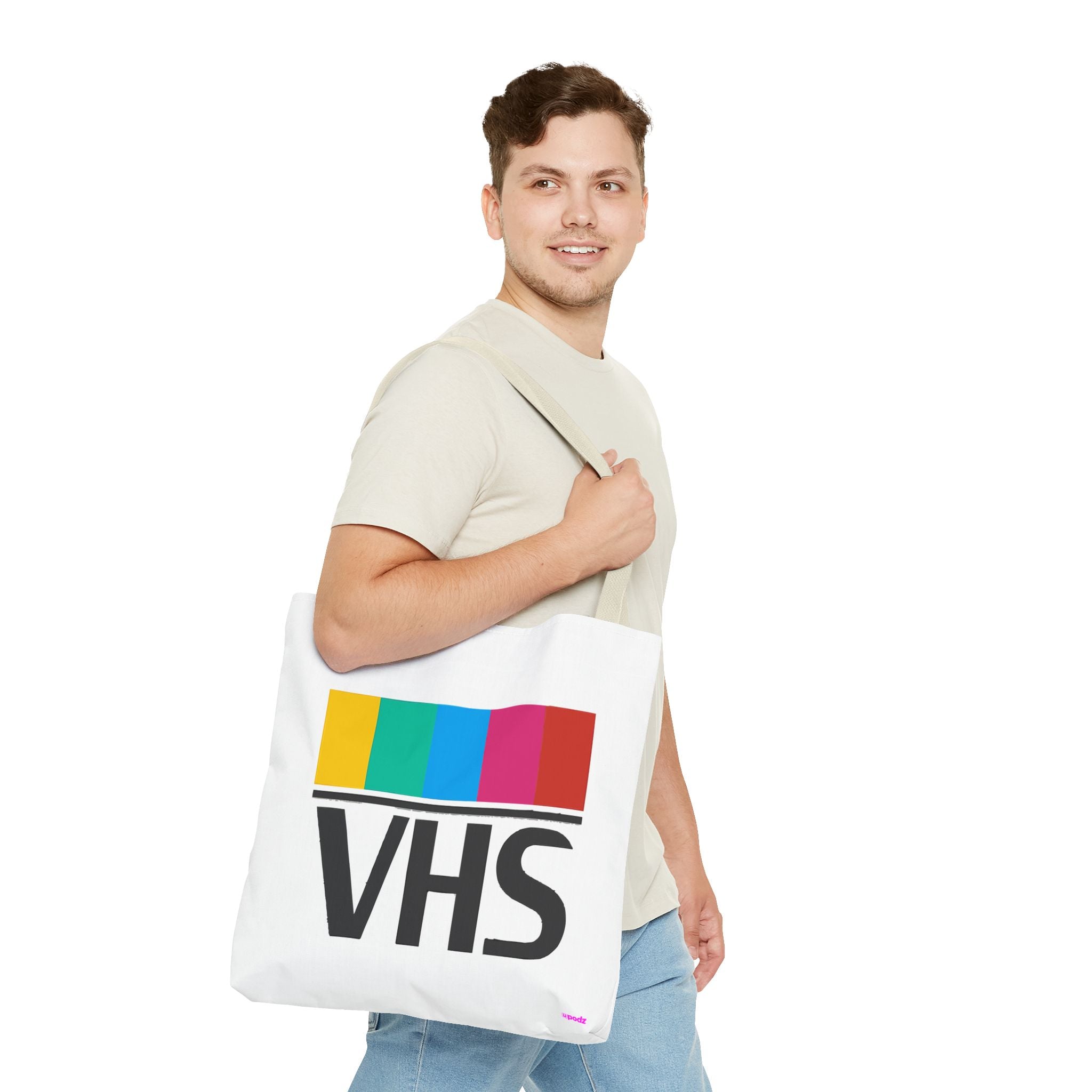 VHS Tote Bag Design, Fun Bag