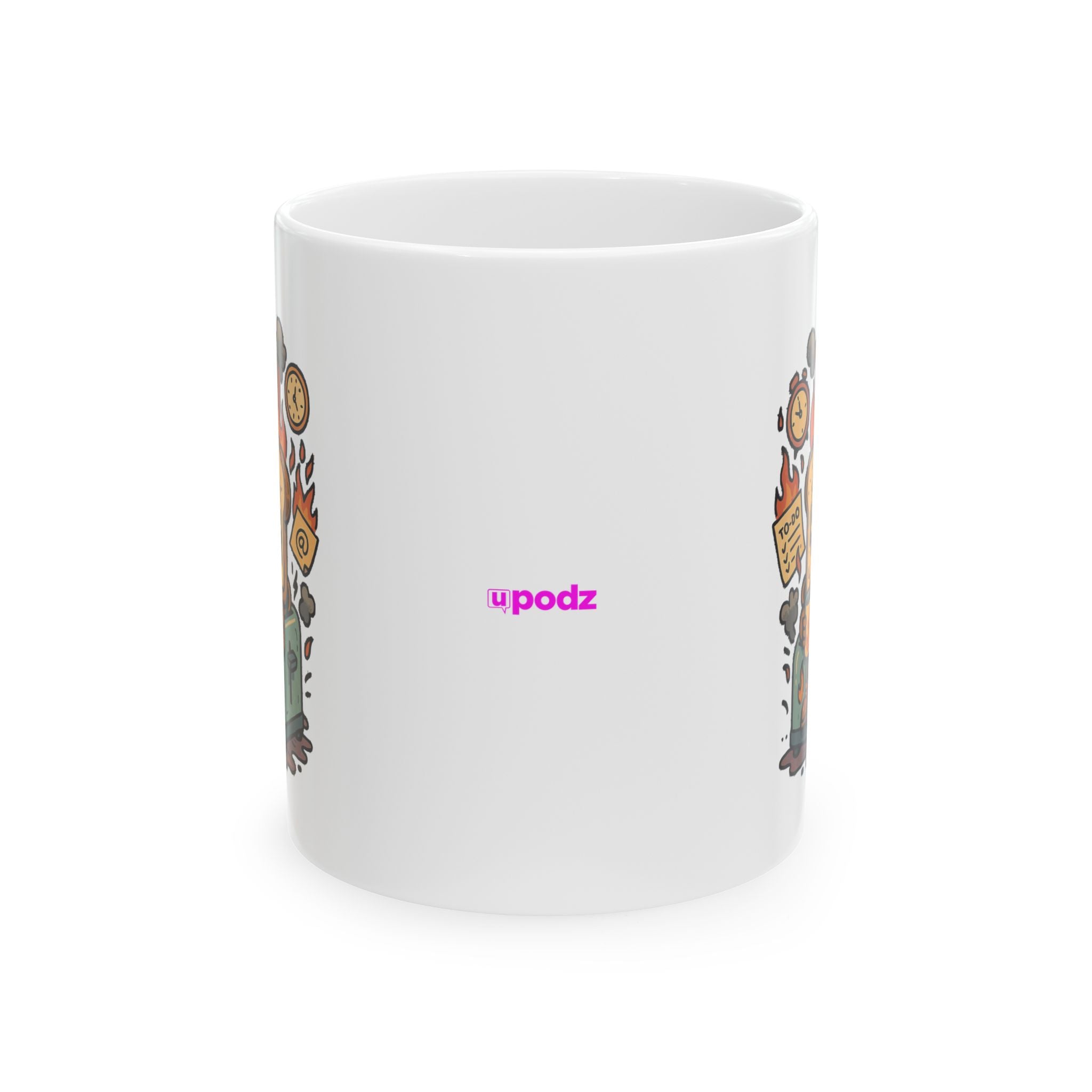 Burnt Toast Ceramic Mug |  Personalized Mug