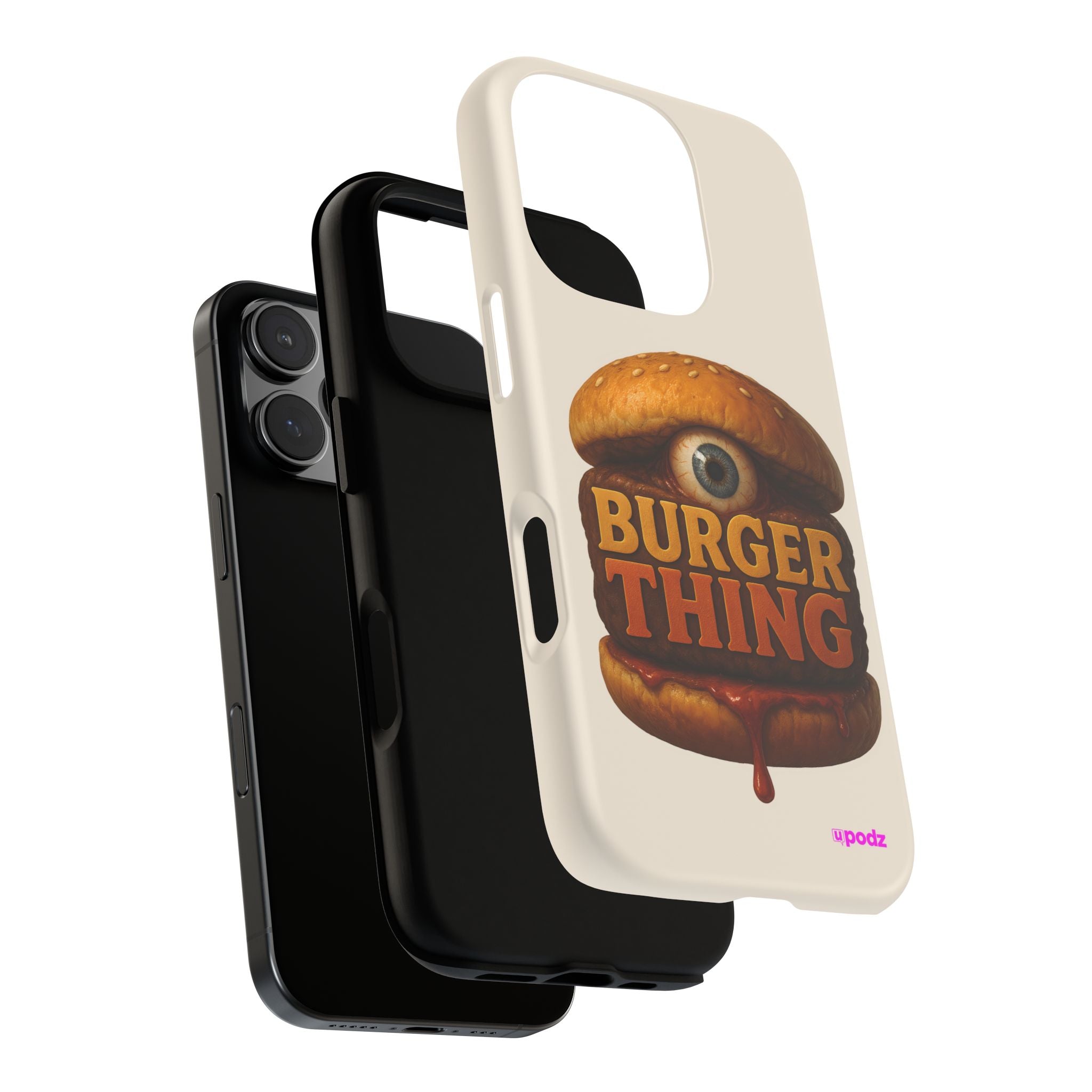 Burger Thing Design, Tough Cases, Phone Cover