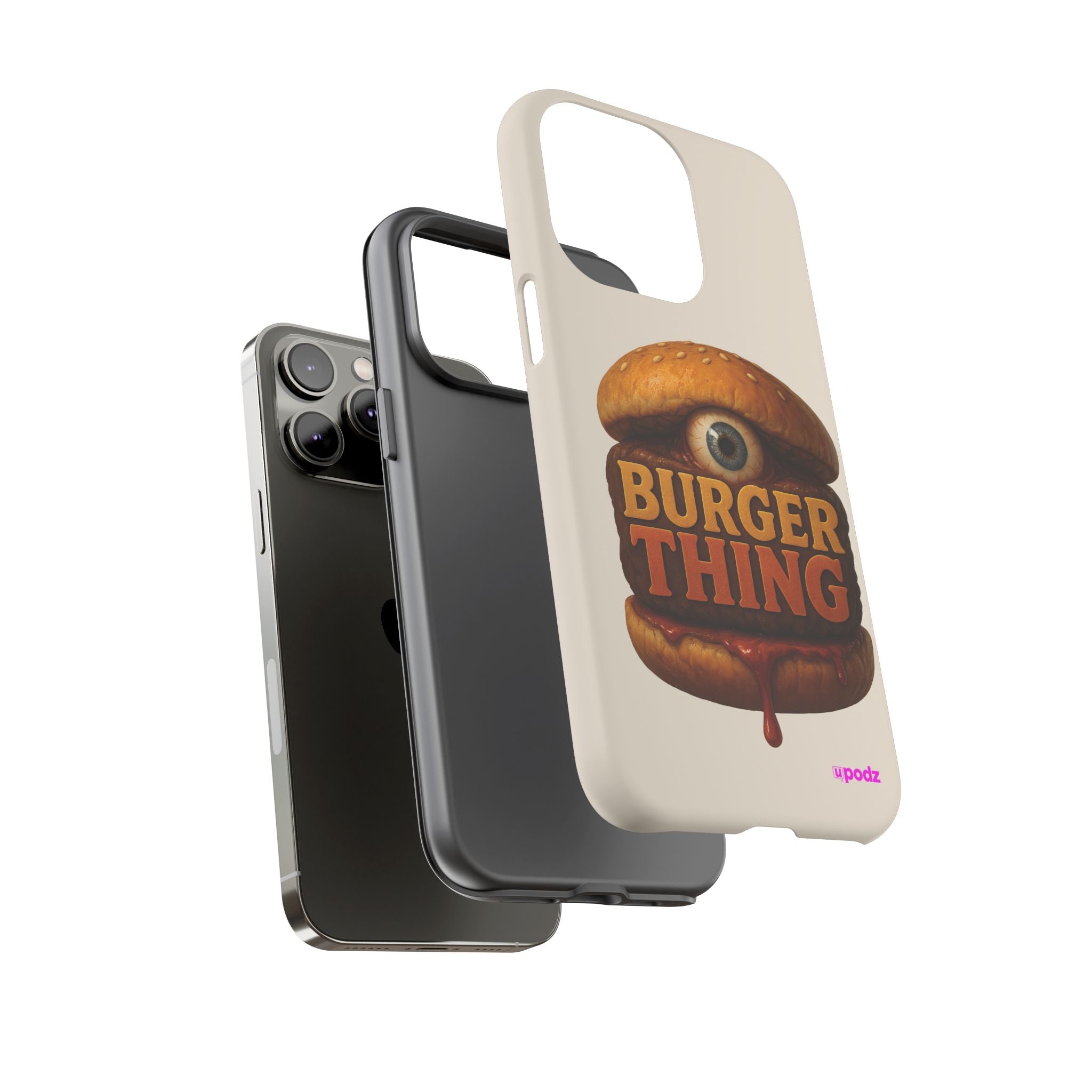 Burger Thing Design, Tough Cases, Phone Cover