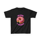 Donuts are life! Kids Tee, Fun Graphic Tee, Kids Cotton T-Shirt