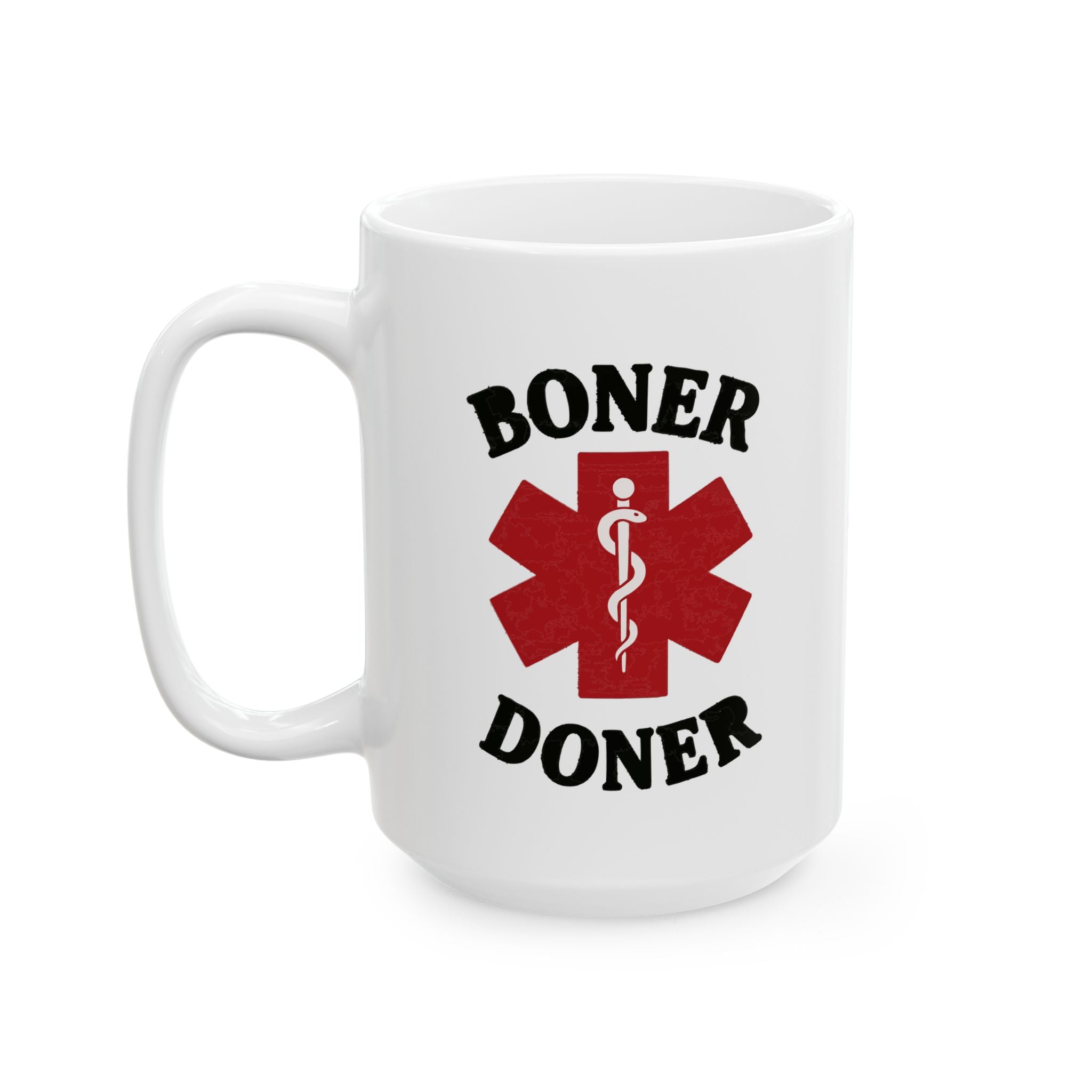 Boner Doner Ceramic Mug |  Personalized Mug