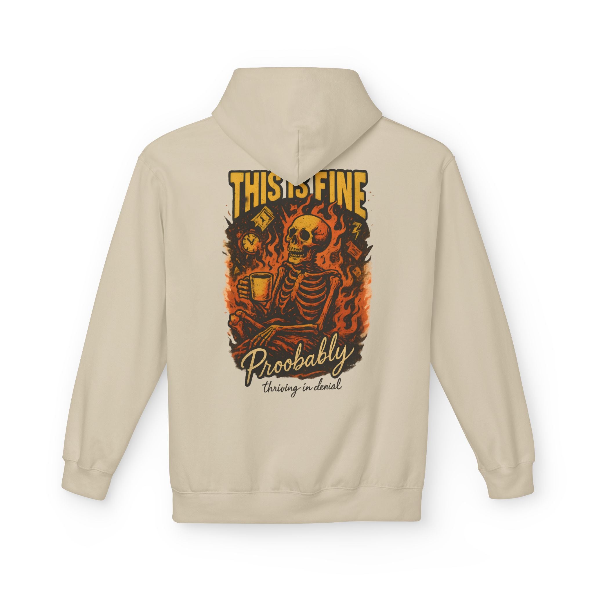 This is fine, Probably Hoodie