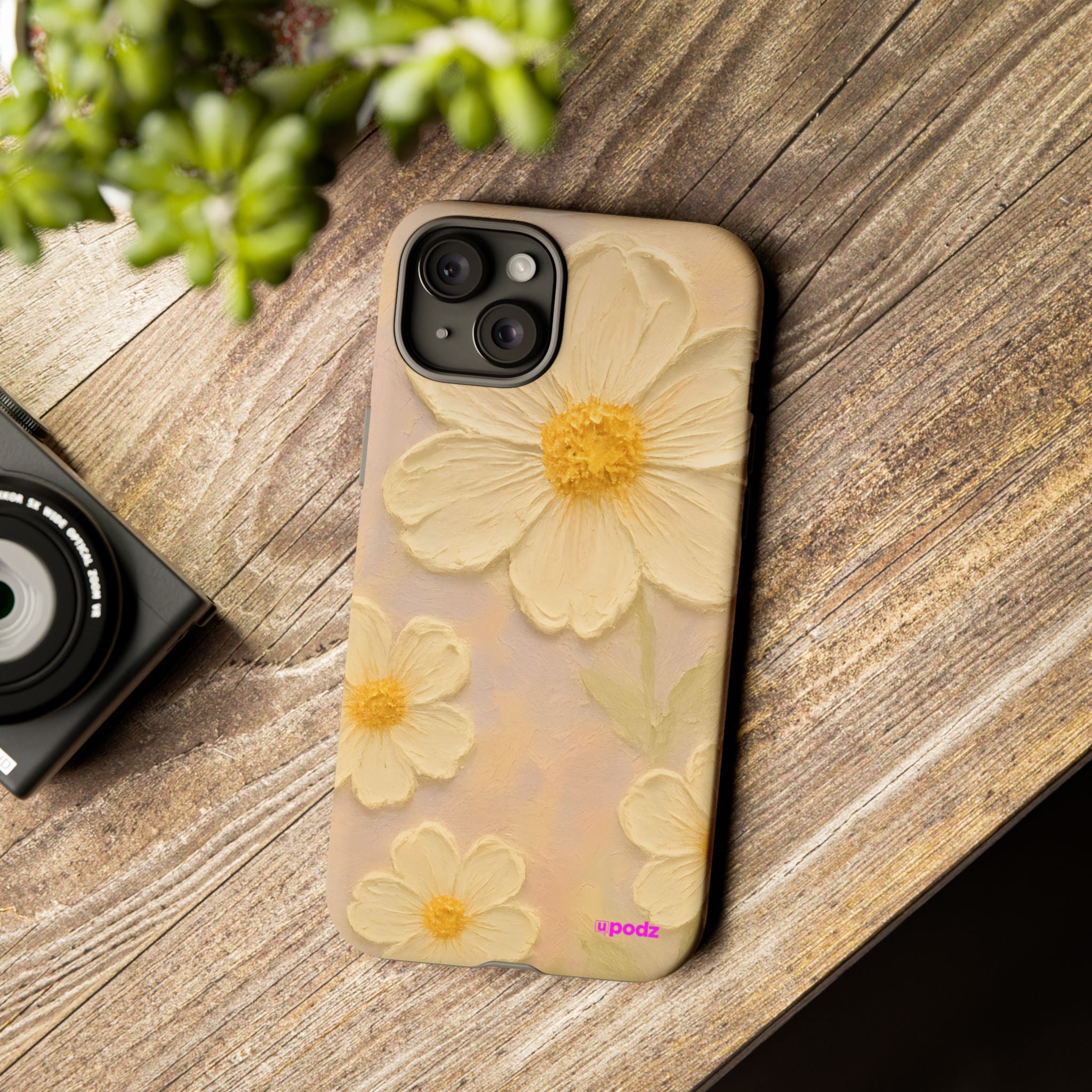 Phone Cases - Colorful Retro Oil Painting Flower
