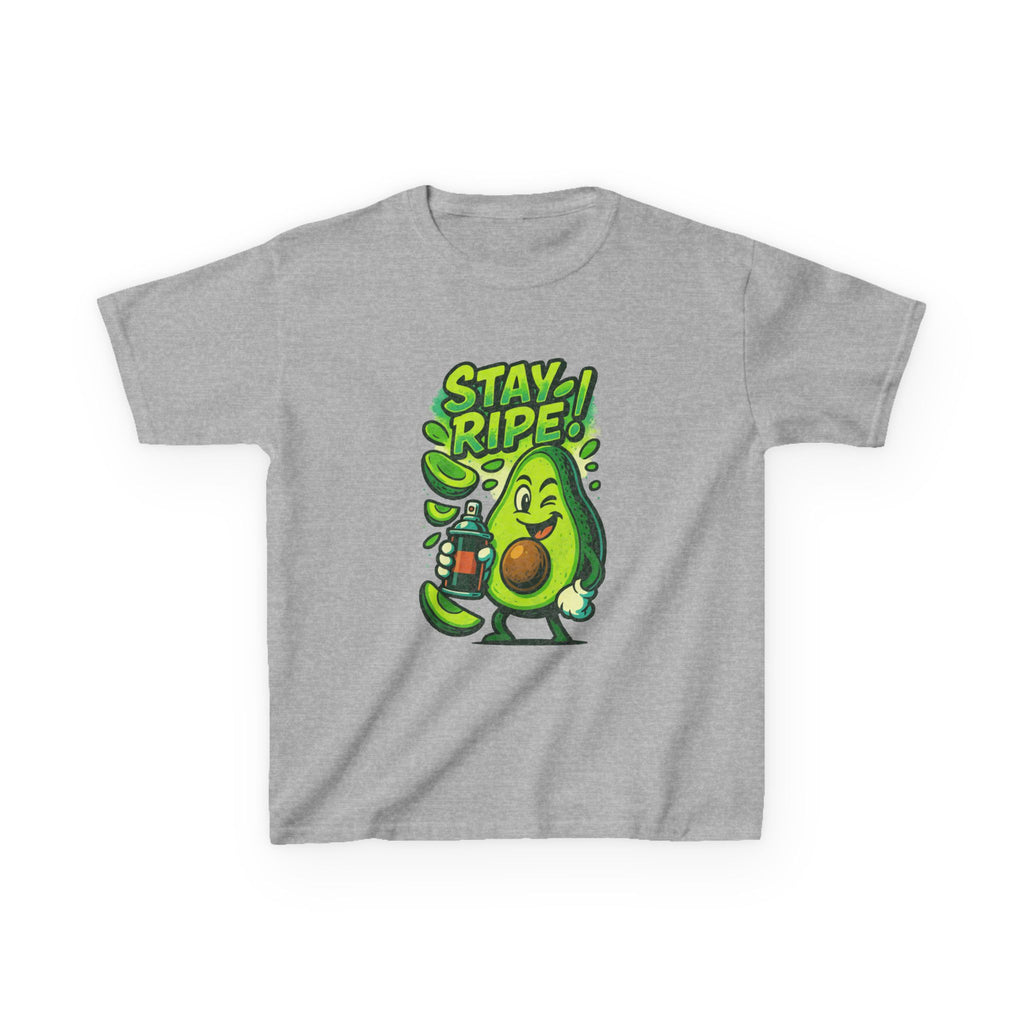 Stay Ripe Kids Tee, Fun Graphic Tee, Kids Cotton T-Shirt